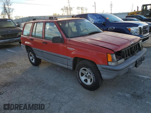 1993 Jeep Grand Cherokee Laredo with VIN 1J4GZ58S7PC674575, listed as a Copart auction lot 79801363 with 996,144 mi miles and Clean Title. Bid and sale history available at carsss.com. Image 4.