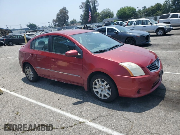 2012 Nissan Sentra S with VIN 3N1AB6AP2CL673833, listed as a Copart auction lot 59723315 with 127,073 mi miles and Salvage title. Bid and sale history available at DreamBid. Image 4.