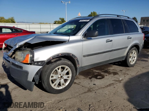2004 Volvo XC90 with VIN YV1CZ91HX41076752, listed as a Copart auction lot 76127154 with 224,812 mi miles and Salvage Title. Bid and sale history available at carsss.com. Image 1.