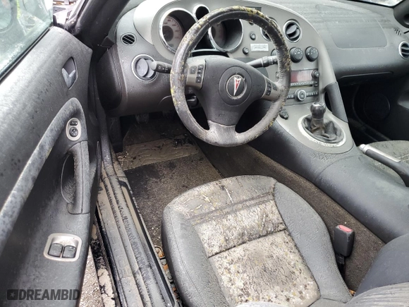 2006 Pontiac Solstice with VIN 1G2MB33B56Y000343, listed as a Copart auction lot 74567004 with NaN miles and Salvage Title. Bid and sale history available at carsss.com. Image 8.