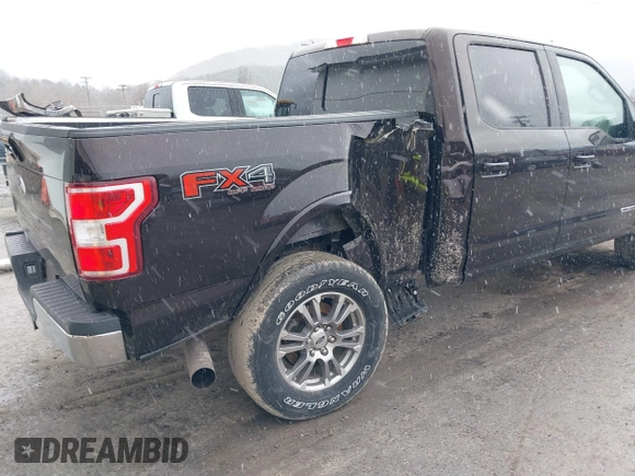 2019 Ford F-150 XL with VIN 1FTFW1E13KFC63843, listed as a IAAI auction lot 41682862 with 102,390 mi miles. Bid and sale history available at carsss.com. Image 6.