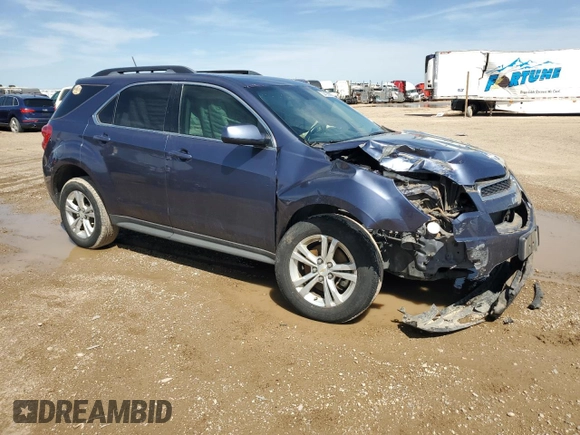 2013 Chevrolet Equinox LT with VIN 2GNALDEK7D6422882, listed as a Copart auction lot 52435605 with 0 mi miles and Salvage Title. Bid and sale history available at carsss.com. Image 4.