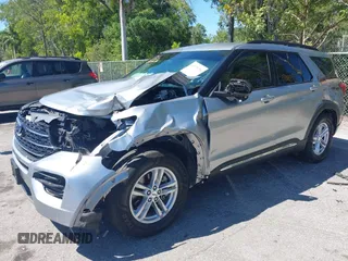 2020 Ford Explorer XLT with VIN 1FMSK7DHXLGC75846, listed as a IAAI auction lot 41779716 with 47,693 mi miles. Bid and sale history available at carsss.com. Image 17.