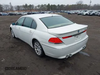 2002 BMW 7 Series 745Li with VIN WBAGN634X2DR04335, listed as a IAAI auction lot 41685692 with 144,239 mi miles and . Bid and sale history available at carsss.com. Image 3.