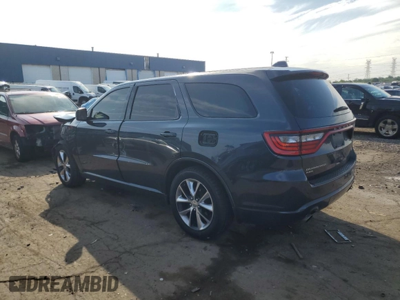 2014 Dodge Durango R/T z VIN 1C4SDJCT4EC446280, wystawiony jako Copart lot #61086415 z przebiegiem 224 046 mil mil oraz Czysty tytuł • Clean title. Historia ofert i sprzedaży dostępna na DreamBid. Obrazek 2.