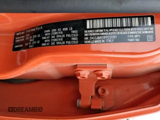 2015 Jeep Renegade Sport with VIN ZACCJBAT3FPC23361, listed as a Copart auction lot 55310505 with 125,468 mi miles and Salvage Title. Bid and sale history available at DreamBid. Image 14.