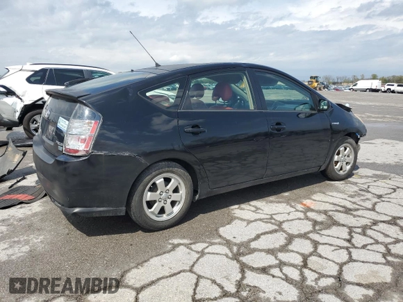 2008 Toyota Prius with VIN JTDKB20U183351303, listed as a Copart auction lot 51687815 with 57,735 mi miles and Salvage Title. Bid and sale history available at DreamBid. Image 3.