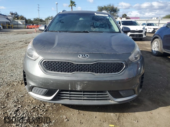 2018 Kia Niro LX with VIN KNDCB3LCXJ5157540, listed as a Copart auction lot 48417735 with 75,093 mi miles and Salvage Title. Bid and sale history available at carsss.com. Image 5.