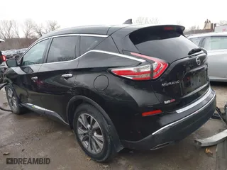 2016 Nissan Murano SL with VIN 5N1AZ2MH9GN164961, listed as a IAAI auction lot 41801749 with 144,198 mi miles. Bid and sale history available at carsss.com. Image 3.