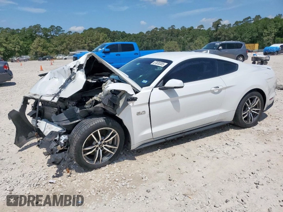 2016 Ford Mustang GT with VIN 1FA6P8CF6G5252200, listed as a Copart auction lot 57820355 with 122,729 mi miles and Salvage title. Bid and sale history available at DreamBid. Image 1.