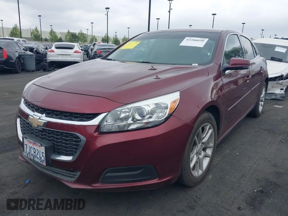 2015 Chevrolet Malibu LT with VIN 1G11C5SL6FF210925, listed as a IAAI auction lot 42200050 with 94,780 mi miles and . Bid and sale history available at DreamBid. Image 2.
