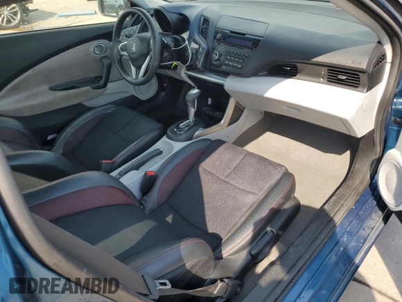 2012 Honda CR-Z with VIN JHMZF1D42CS004521, listed as a Copart auction lot 75763174 with 219,199 mi miles and Clean title. Bid and sale history available at DreamBid. Image 8.