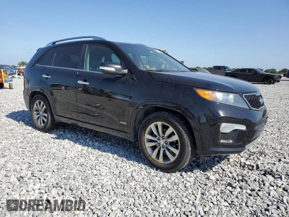 2013 Kia Sorento SX with VIN 5XYKWDA29DG336471, listed as a Copart auction lot 54767745 with 181,226 mi miles and Clean Title. Bid and sale history available at carsss.com. Image 4.