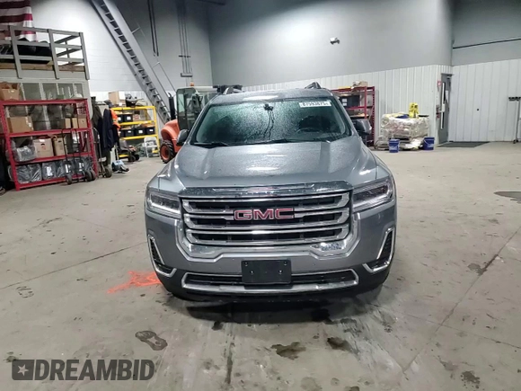 2021 GMC Acadia SLE with VIN 1GKKNRLS0MZ149395, listed as a Copart auction lot 87593875 with 37,091 mi miles and Salvage Title. Bid and sale history available at carsss.com. Image 12.