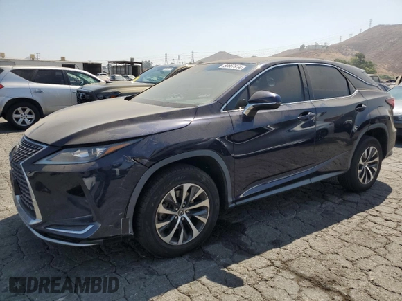 2020 Lexus RX with VIN 2T2AZMAA0LC164766, listed as a Copart auction lot 69867914 with 101,104 mi miles and Salvage Title. Bid and sale history available at carsss.com. Image 1.