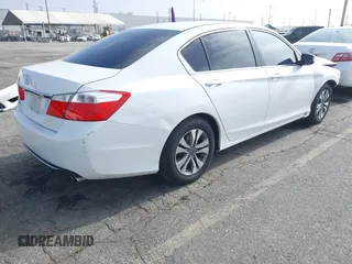 2015 Honda Accord Sedan LX with VIN 1HGCR2F36FA059199, listed as a IAAI auction lot 42097205 with 100,505 mi miles. Bid and sale history available at carsss.com. Image 4.