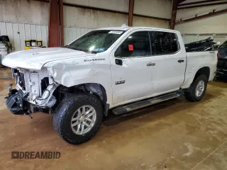 2019 Chevrolet Silverado 1500 LTZ with VIN 1GCUYGEL3KZ114871, listed as a Copart auction lot 42820995 with 133,432 mi miles and Salvage Title. Bid and sale history available at DreamBid. Image 1.