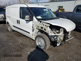 2022 Ram ProMaster City Cargo Tradesman with VIN ZFBHRFAB4N6X86923, listed as a Copart auction lot 49172605 with 29,645 mi miles and Salvage Title. Bid and sale history available at carsss.com. Image 4.