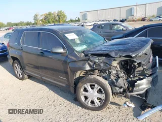 2017 GMC Terrain SLE with VIN 2GKFLSEK6H6263527, listed as a IAAI auction lot 40366267 with 80,153 mi miles. Bid and sale history available at carsss.com. Image 1.