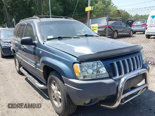 2004 Jeep Grand Cherokee Laredo z VIN 1J4GW48S14C338676, wystawiony jako IAAI lot #42823671 z przebiegiem 66 233 mil mil oraz . Historia ofert i sprzedaży dostępna na DreamBid. Obrazek 1.