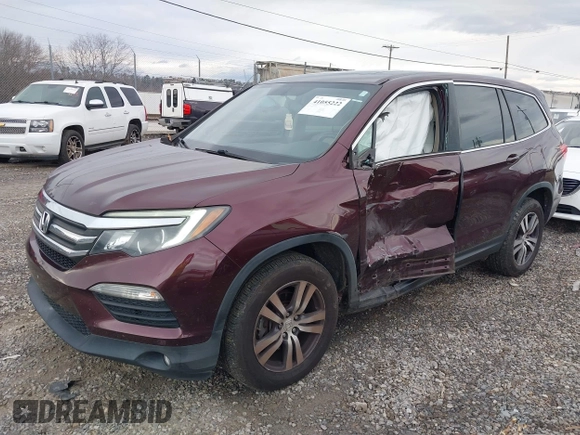 2016 Honda Pilot EX-L with VIN 5FNYF6H58GB072368, listed as a IAAI auction lot 41055222 with 130,813 mi miles. Bid and sale history available at carsss.com. Image 17.