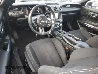 2021 Ford Mustang EcoBoost with VIN 1FA6P8THXM5112258, listed as a Copart auction lot 57501095 with 83,309 mi miles and Salvage title. Bid and sale history available at DreamBid. Image 8.