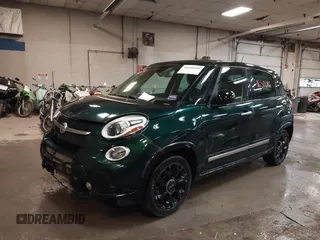 2015 FIAT 500L Urbana Trekking with VIN ZFBCFADHXFZ033922, listed as a IAAI auction lot 41650689 with 139,085 mi miles and . Bid and sale history available at DreamBid. Image 2.