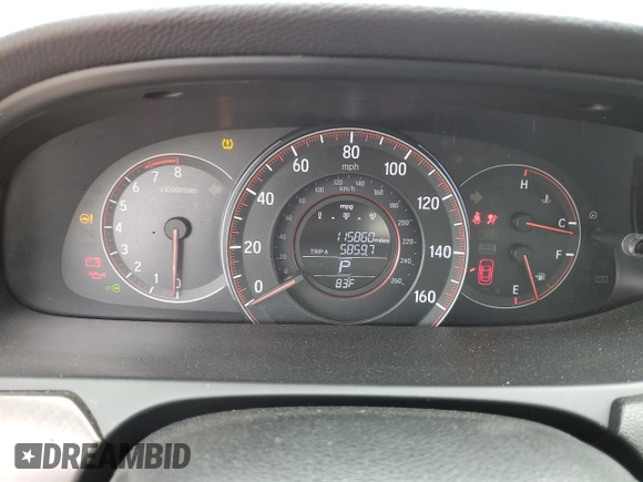 2016 Honda Accord Sport with VIN 1HGCR2F58GA187950, listed as a Copart auction lot 55161315 with 115,860 mi miles and Salvage title. Bid and sale history available at DreamBid. Image 9.