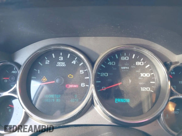 2009 Chevrolet Silverado 1500 LT with VIN 3GCEC23099G252407, listed as a IAAI auction lot 41754180 with 188,319 mi miles. Bid and sale history available at carsss.com. Image 7.
