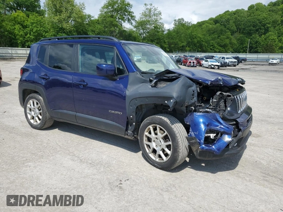 2020 Jeep Renegade Latitude с VIN ZACNJABB7LPL67335, выставлен на аукционе Copart как лот 58565715 с пробегом 70 038 миль миль и Списание • Salvage title. История ставок и продаж доступна на DreamBid. Изображение 4.