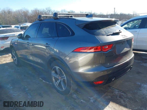 2017 Jaguar F-Pace 35t Prestige with VIN SADCK2BV8HA897199, listed as a IAAI auction lot 41315172 with 77,348 mi miles and . Bid and sale history available at DreamBid. Image 3.