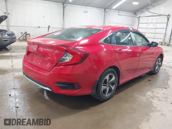 2020 Honda Civic LX with VIN 2HGFC2F6XLH551000, listed as a IAAI auction lot 42279270 with 76,134 mi miles and . Bid and sale history available at DreamBid. Image 4.
