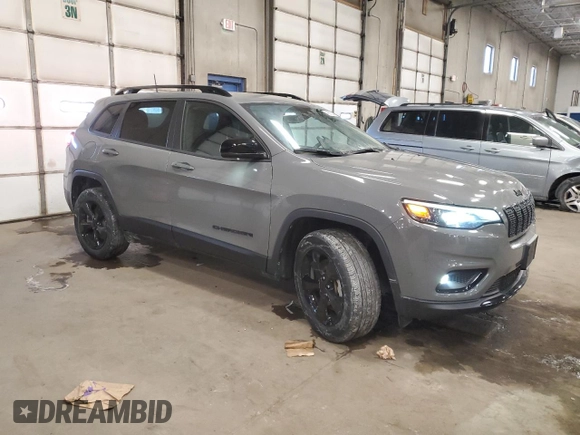 2023 Jeep Cherokee Altitude Lux with VIN 1C4PJMMB4PD104704, listed as a Copart auction lot 45655585 with 39,414 mi miles and Salvage Title. Bid and sale history available at carsss.com. Image 4.