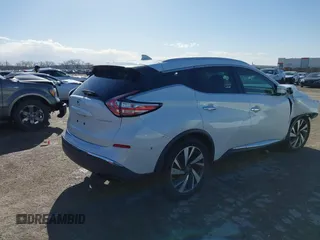 2017 Nissan Murano S with VIN 5N1AZ2MG5HN122702, listed as a IAAI auction lot 41694987 with 126,067 mi miles and . Bid and sale history available at carsss.com. Image 4.