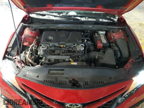 2023 Toyota Camry SE with VIN 4T1G11AK3PU078529, listed as a Copart auction lot 45859675 with 75,230 mi miles and Salvage Title. Bid and sale history available at DreamBid. Image 12.