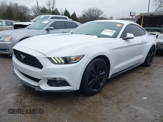 2016 Ford Mustang EcoBoost with VIN 1FA6P8TH0G5246233, listed as a IAAI auction lot 41433609 with 93,918 mi miles. Bid and sale history available at carsss.com. Image 2.