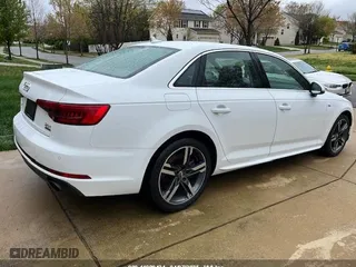 2017 Audi A4 Premium Plus with VIN WAUENAF49HN010111, listed as a IAAI auction lot 41989424 with 86,530 mi miles. Bid and sale history available at carsss.com. Image 4.