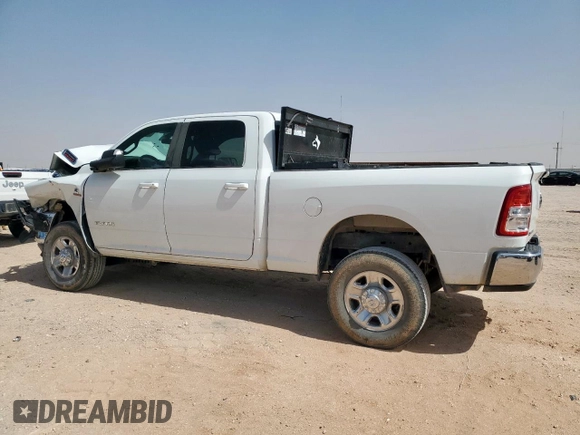 2022 Ram 2500 Big Horn with VIN 3C6UR5DL9NG441175, listed as a Copart auction lot 57488395 with 37,610 mi miles and Salvage title. Bid and sale history available at DreamBid. Image 2.