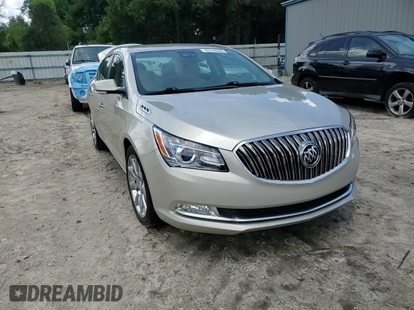 2014 Buick LaCrosse Premium I with VIN 1G4GD5G38EF277009, listed as a Copart auction lot 61078405 with 33,650 mi miles and Salvage title. Bid and sale history available at DreamBid. Image 14.