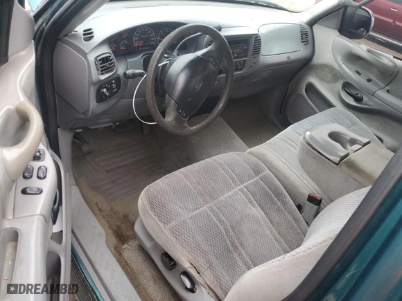 1998 Ford F-150 Standard with VIN 1FTZX1765WNB88206, listed as a Copart auction lot 43160355 with NaN miles and Salvage Title. Bid and sale history available at carsss.com. Image 8.
