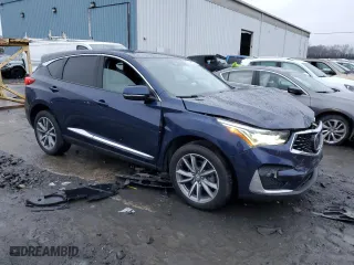 2019 Acura RDX w/Technology Pkg with VIN 5J8TC2H50KL020199, listed as a Copart auction lot 84663684 with 87,963 mi miles and Salvage Title. Bid and sale history available at carsss.com. Image 4.