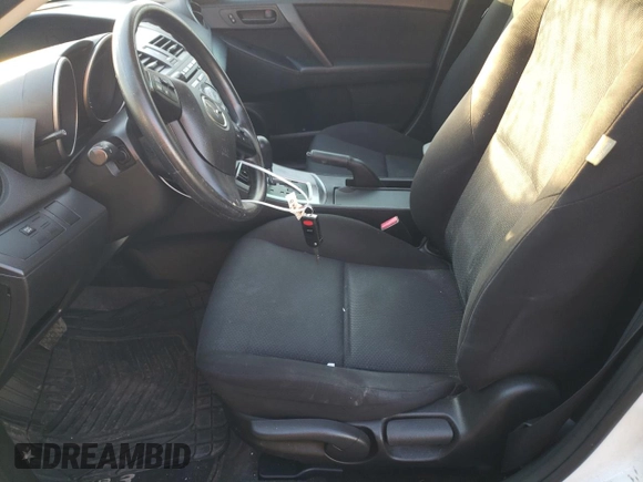 2011 Mazda 3 GX with VIN JM1BL1KF5B1424925, listed as a Copart auction lot 76940474 with 189,463 mi miles and Salvage Title. Bid and sale history available at carsss.com. Image 7.