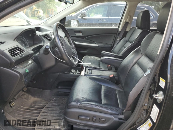 2012 Honda CR-V EX-L with VIN 2HKRM4H72CH604838, listed as a Copart auction lot 61155975 with 142,279 mi miles and Clean title. Bid and sale history available at DreamBid. Image 7.