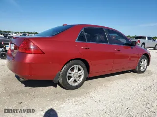 2007 Honda Accord Sdn EX-L with VIN 1HGCM56897A083106, listed as a Copart auction lot 50072255 with 238,044 mi miles and Salvage Title. Bid and sale history available at carsss.com. Image 3.