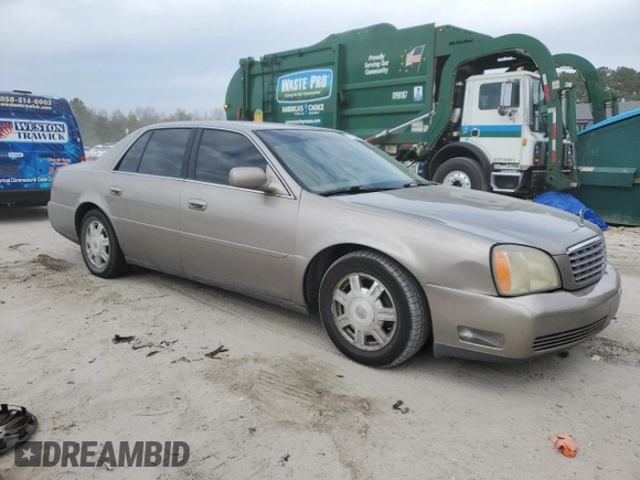 2003 Cadillac DeVille with VIN 1G6KD54Y03U147008, listed as a Copart auction lot 47529715 with 0 mi miles and Salvage Title. Bid and sale history available at carsss.com. Image 4.