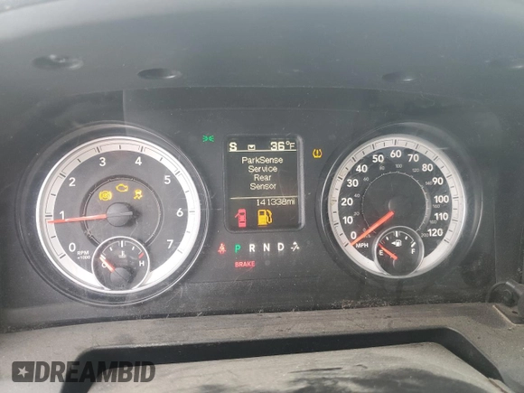 2015 Ram 2500 Tradesman with VIN 3C6TR5CT9FG548337, listed as a Copart auction lot 81878104 with 141,338 mi miles and Salvage Title. Bid and sale history available at carsss.com. Image 9.