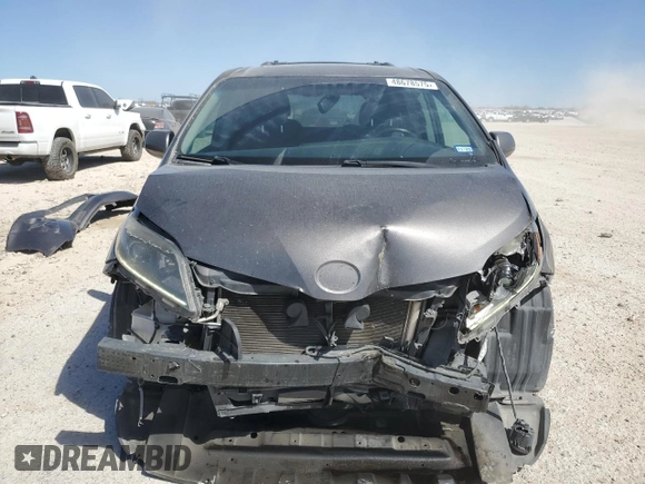 2015 Toyota Sienna SE with VIN 5TDXK3DC3FS684448, listed as a Copart auction lot 48678575 with 125,613 mi miles and Salvage Title. Bid and sale history available at carsss.com. Image 5.