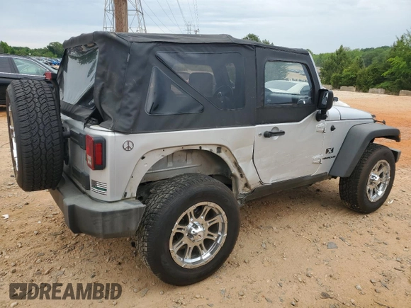 2009 Jeep Wrangler X with VIN 1J4FA24159L730840, listed as a Copart auction lot 56278745 with 95,851 mi miles and Salvage title. Bid and sale history available at DreamBid. Image 3.