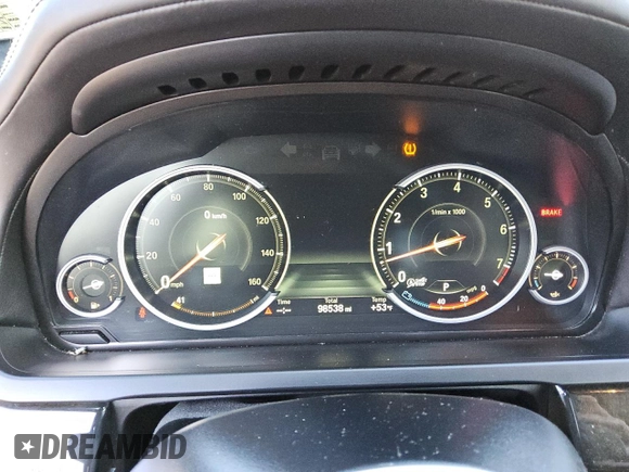 2014 BMW 7 Series ALPINA B7 xDrive with VIN WBAYF8C51ED652906, listed as a Copart auction lot 46423895 with 98,538 mi miles and Clean Title. Bid and sale history available at DreamBid. Image 9.