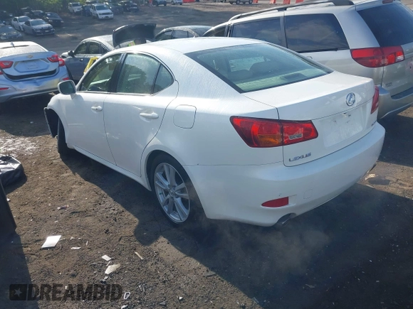 2006 Lexus IS 250 with VIN JTHBK262165000865, listed as a IAAI auction lot 42008461 with 144,230 mi miles and . Bid and sale history available at DreamBid. Image 3.